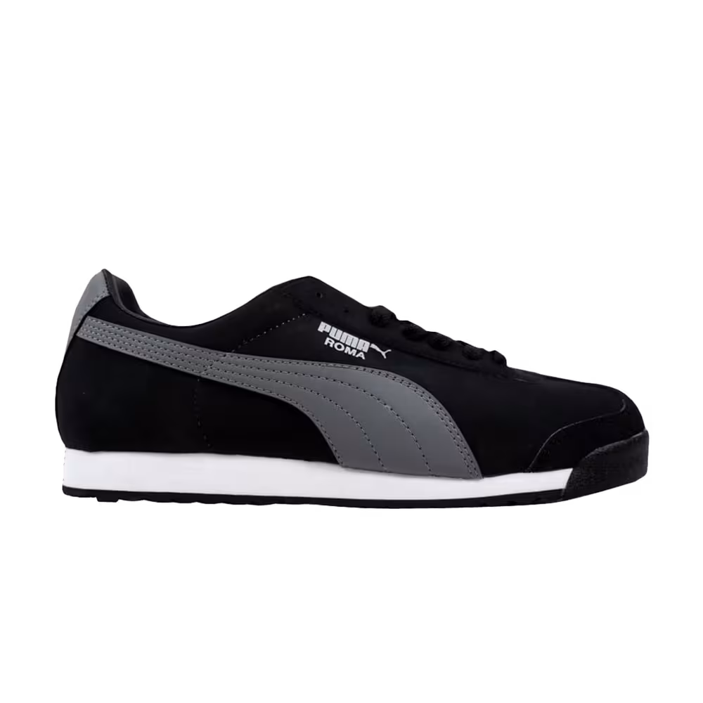 Puma Roma Blocks Black Grey