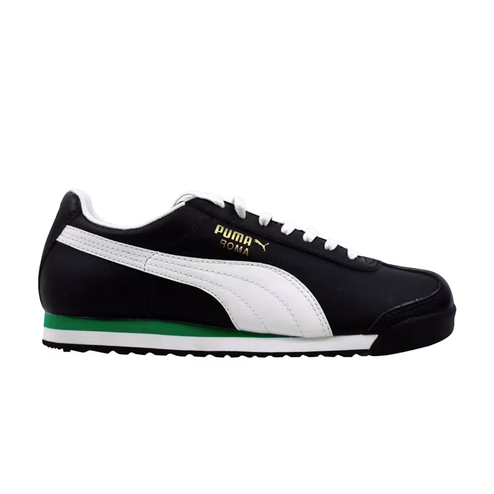 Puma Roma Basic Jr Black White