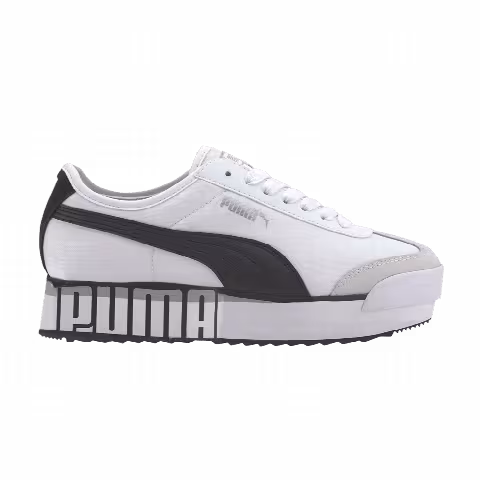 Puma Wmns Roma Amor Logo 'White Black'