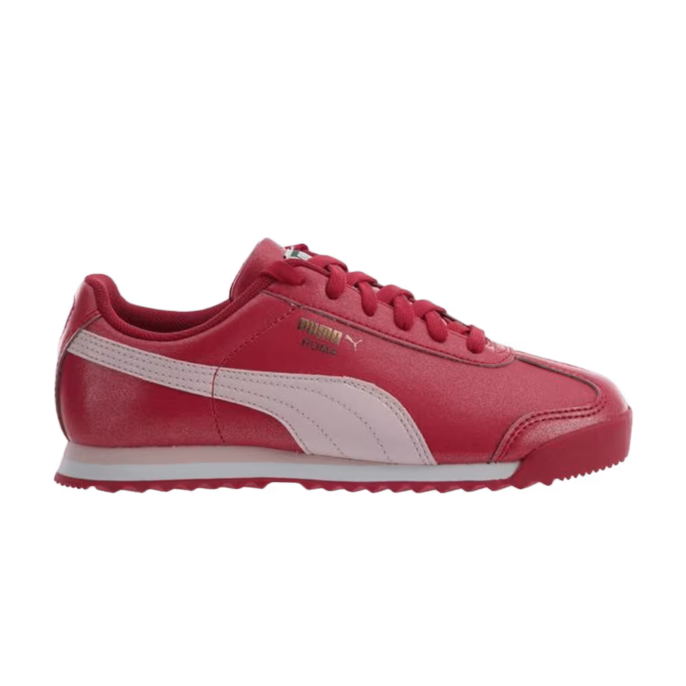 Puma Roma Basic Glitter Jr Rose Red