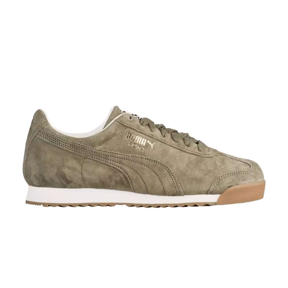 Puma Roma Distressed Burnt Olive