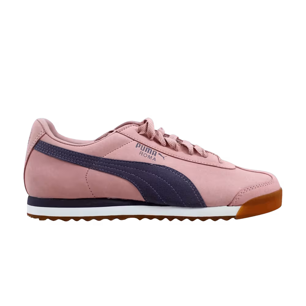 Puma Women's Roma Nubuck EXT Silver Pink