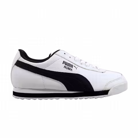 Puma Roma Basic Jr 'White New Navy'