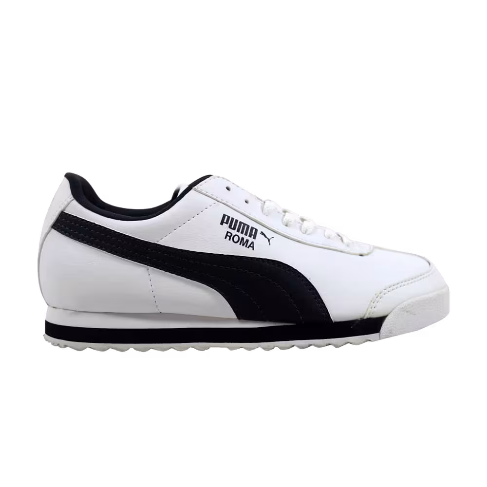 Puma Roma Basic Jr White New Navy
