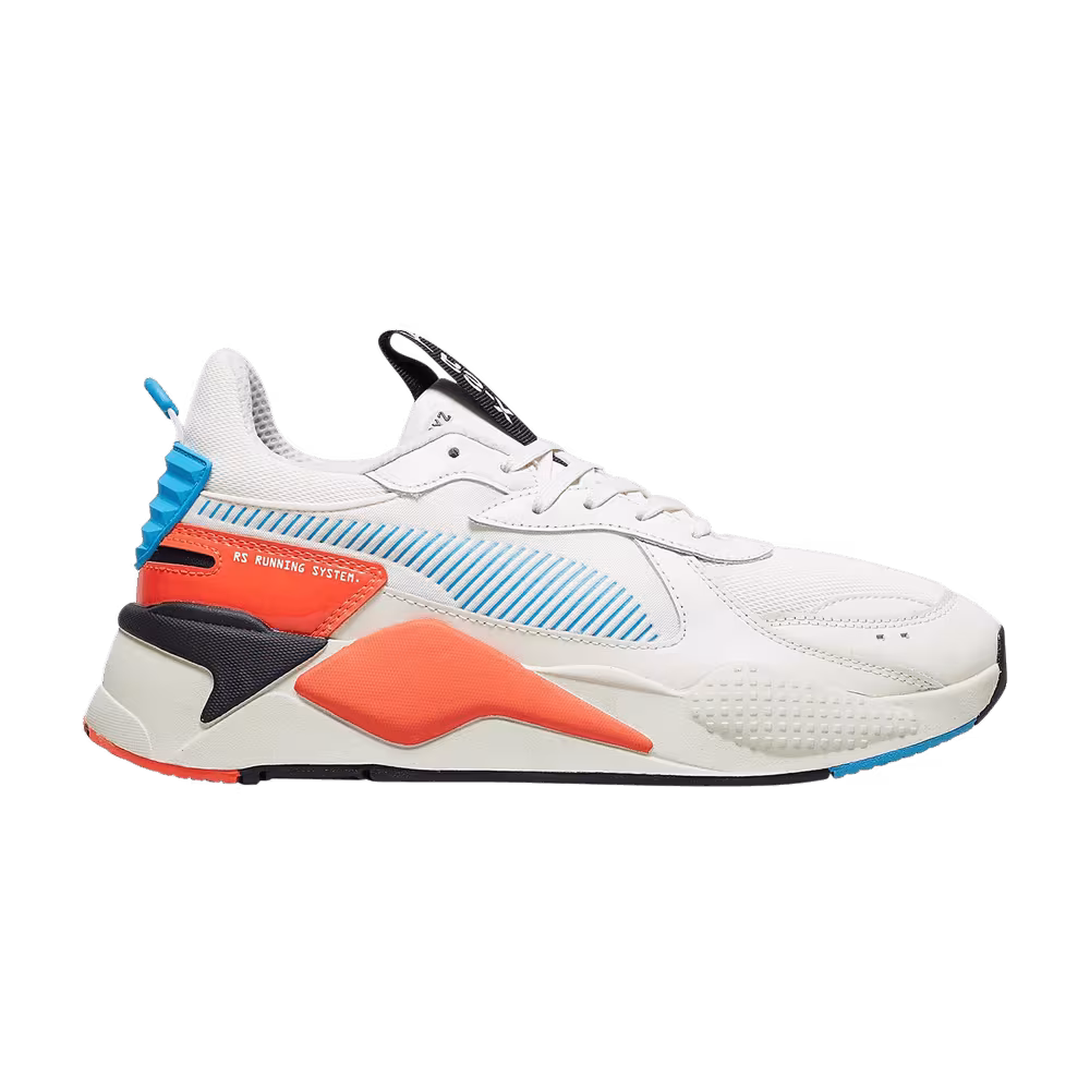 Puma RS-X Patent White Blue Azur