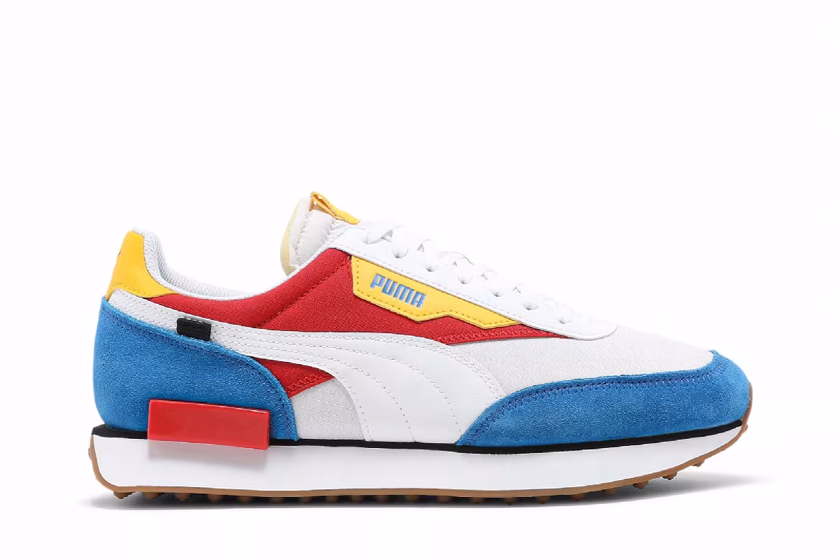Puma Future Rider Play On Royal High Risk Red, view 2