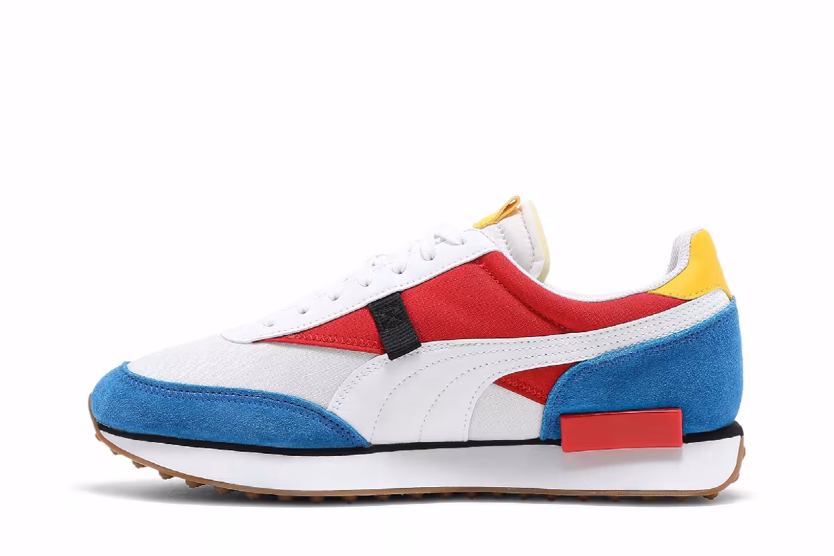Puma Future Rider Play On Royal High Risk Red, view 4