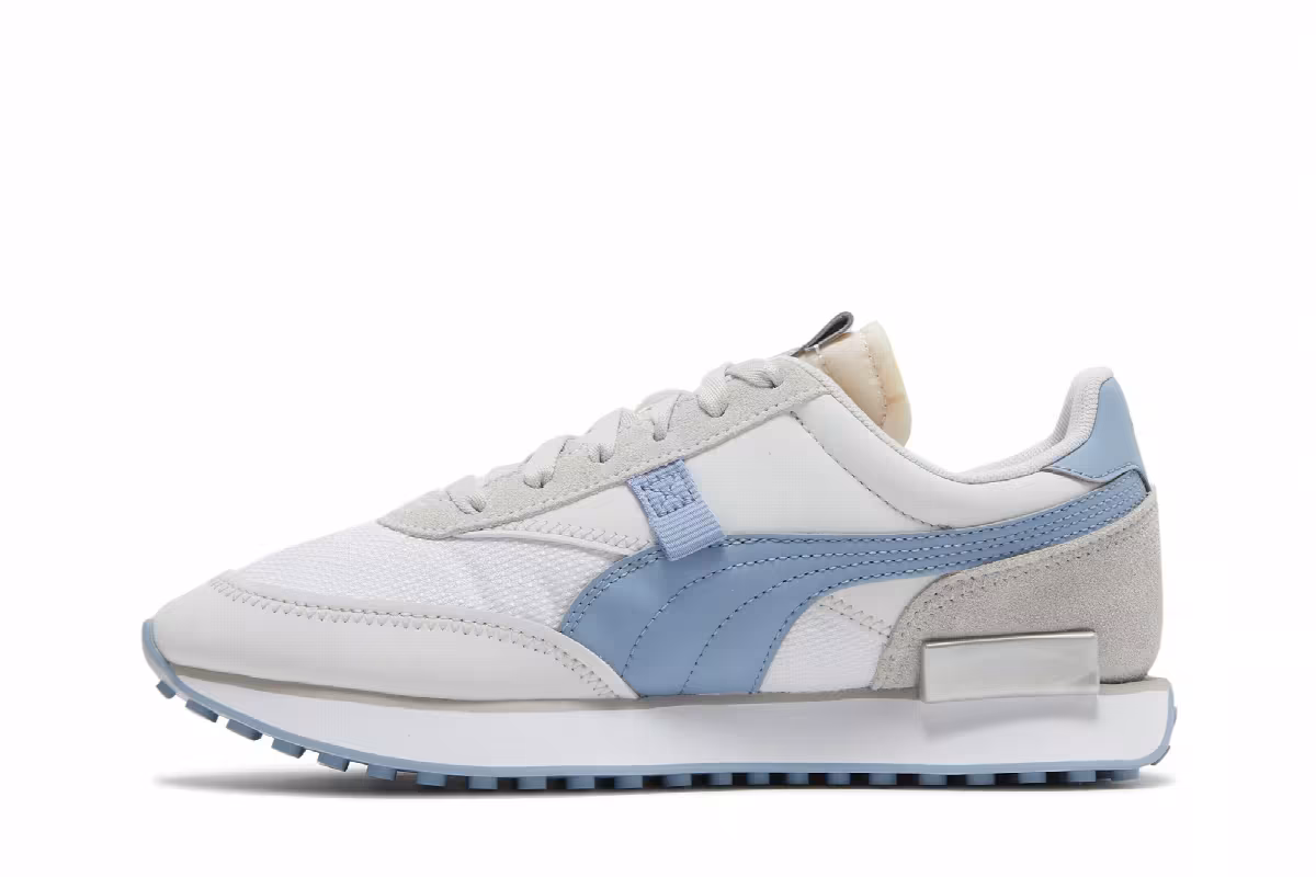 Puma Women's Future Rider Tones - White Forever Blue, view 4