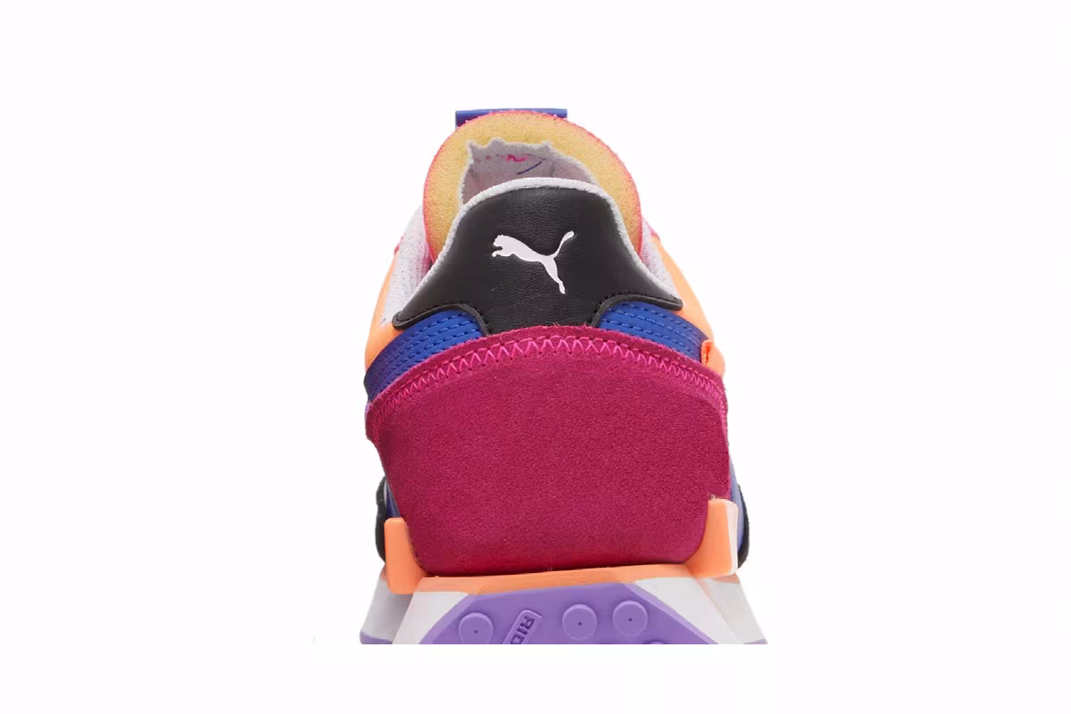 Puma Women's Future Rider Play On White Multi, view 8
