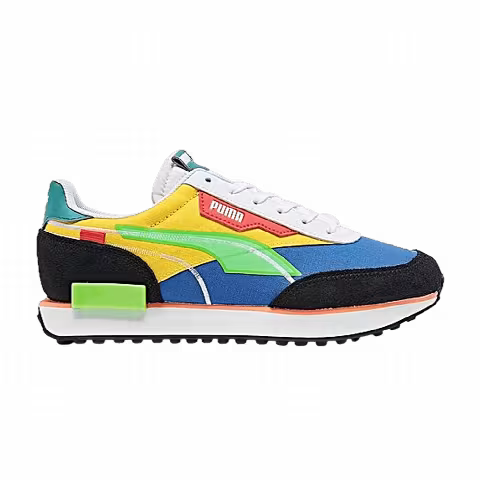 Puma Future Rider Twofold Big Kid 'Blue Yellow'