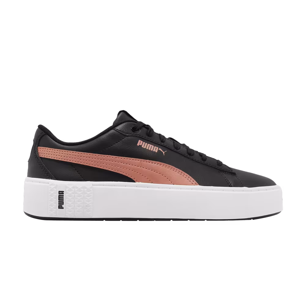 Puma Women's Smash Platform v2 Black Copper