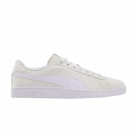 Puma Smash v2 Canvas 'Silver Grey White'
