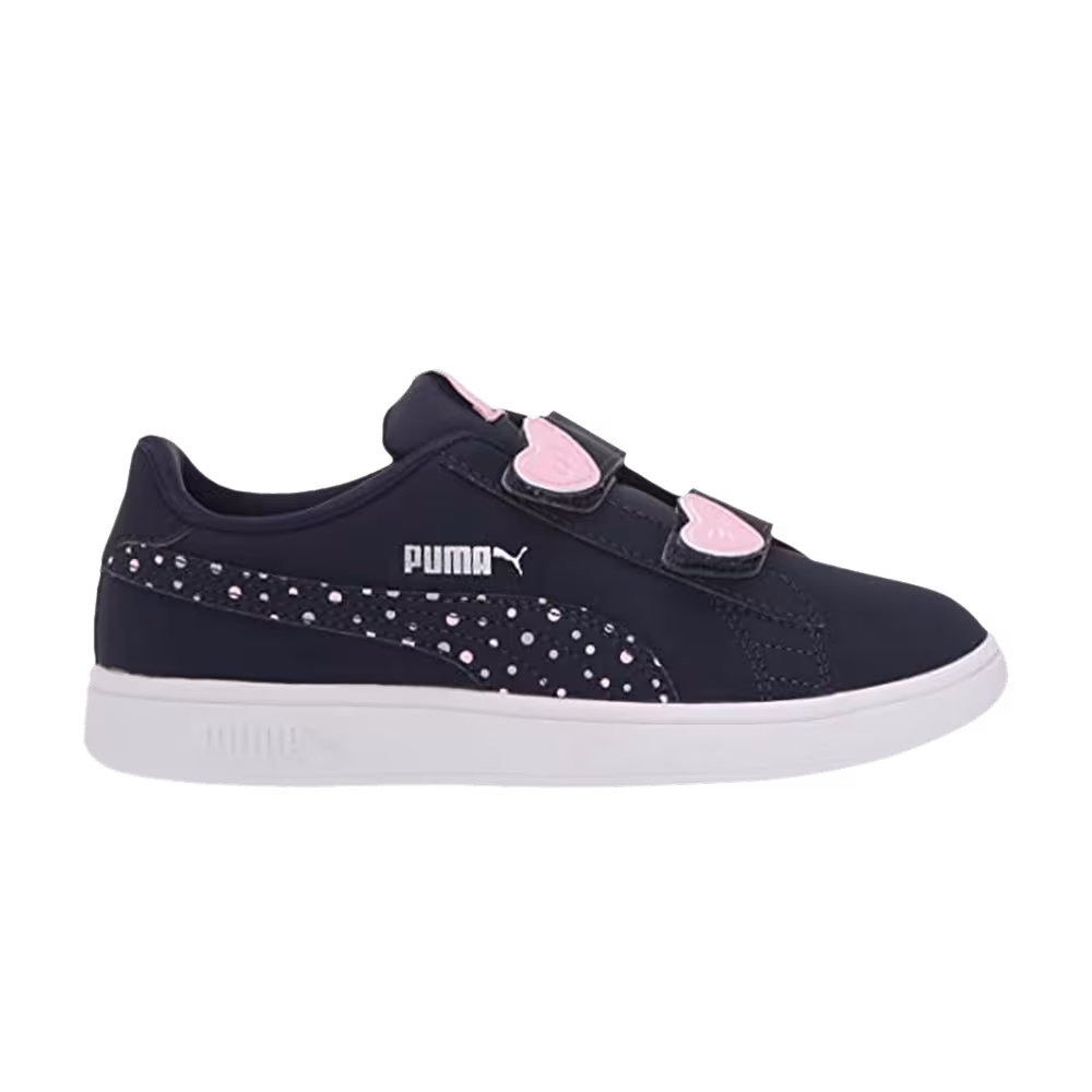 Puma Smash V2 V Jr Candy - Peacoat
