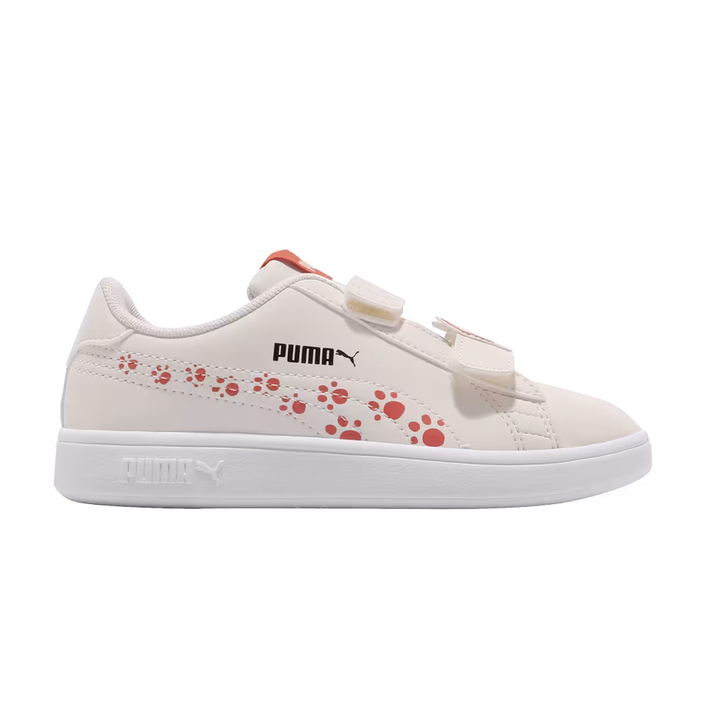 Puma Smash V2 Animals V Jr Vaporous Grey Paprika