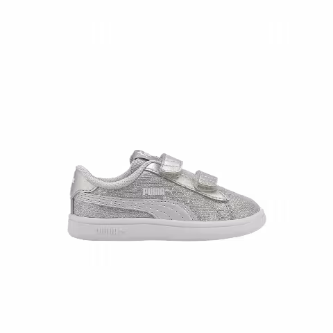 Puma Smash V2 V Infant 'Glitz Glam - Silver'