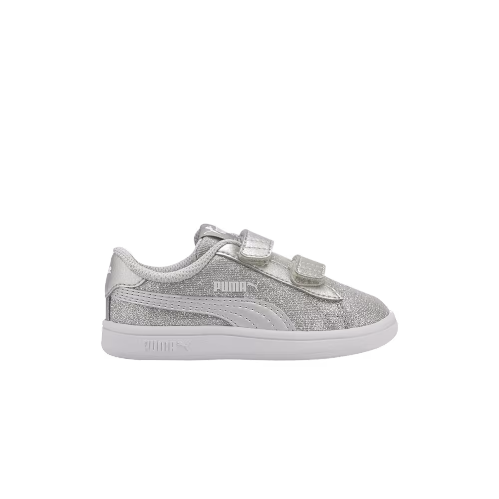 Puma Smash V2 V Infant Glitz Glam - Silver