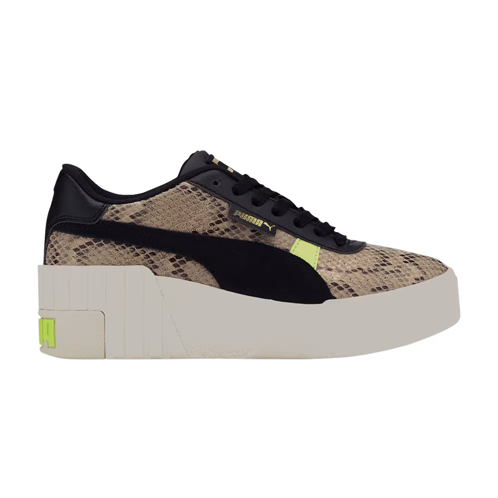 Puma Women's Cali Wedge Snakeskin Print