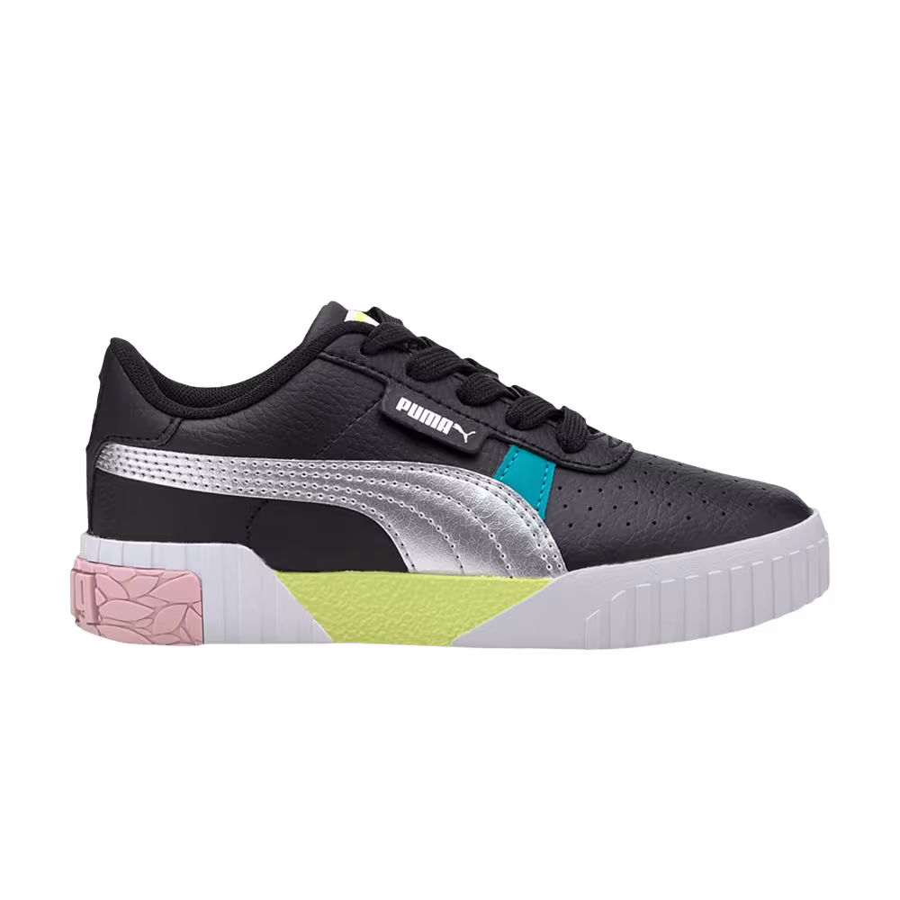 Puma Cali Crazy Little Kid Black Viridian Green