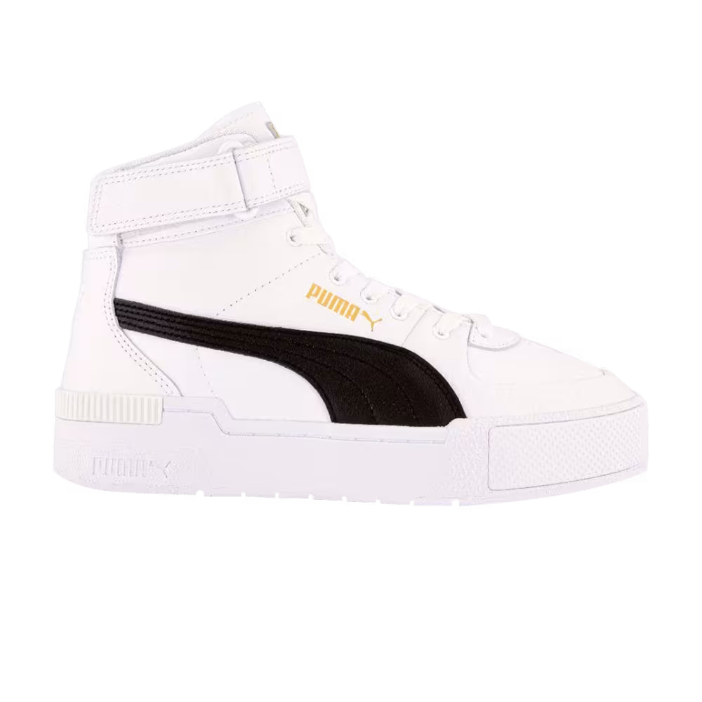 Puma Women's Cali Sport Warm Up High White Black