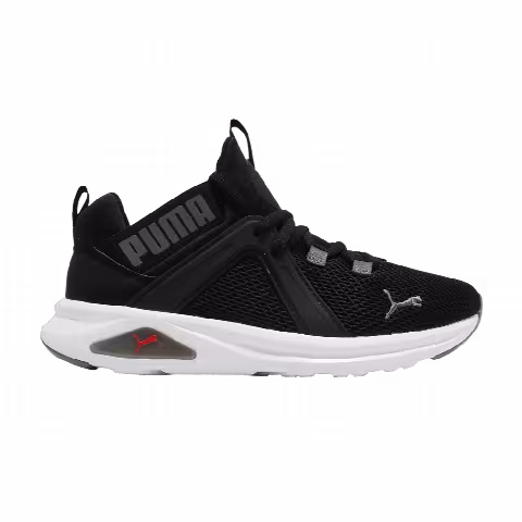Puma Enzo 2 Weave Jr 'Black Poppy Red'