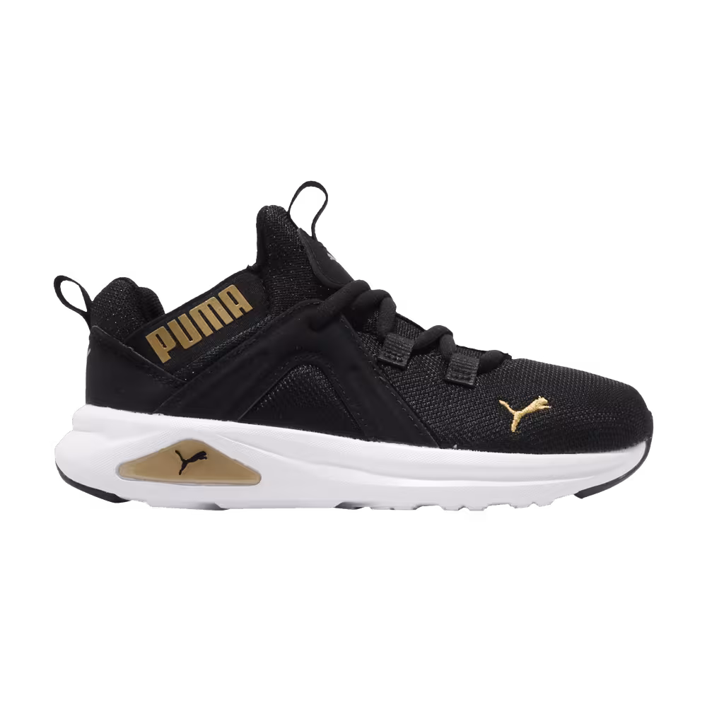 Puma Enzo 2 Shineline AC Jr Black Gold