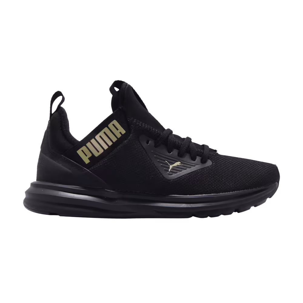 Puma Women's Enzo Beta Black Metallic Gold