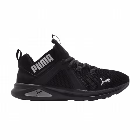 Puma Enzo 2 Weave Jr 'Black Silver'