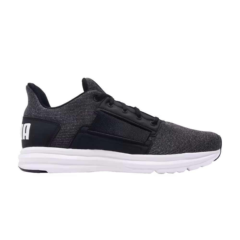 Puma Enzo Street Knit Interest Black White