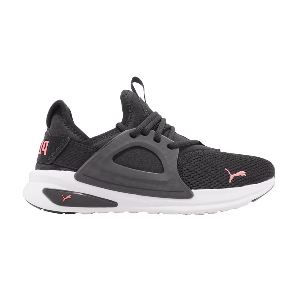 Puma Women's Softride Enzo Evo Black Carnation Pink