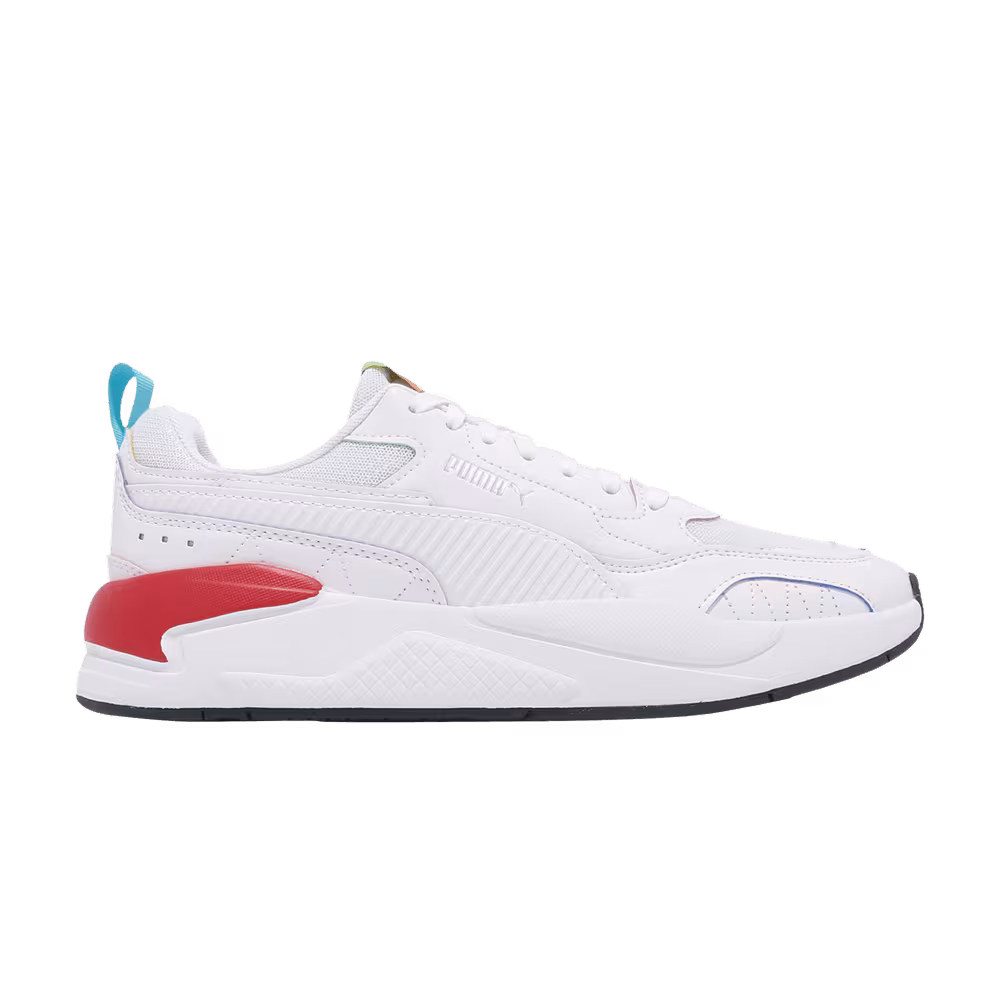 Puma X-Ray 2 Square Rainbow - White