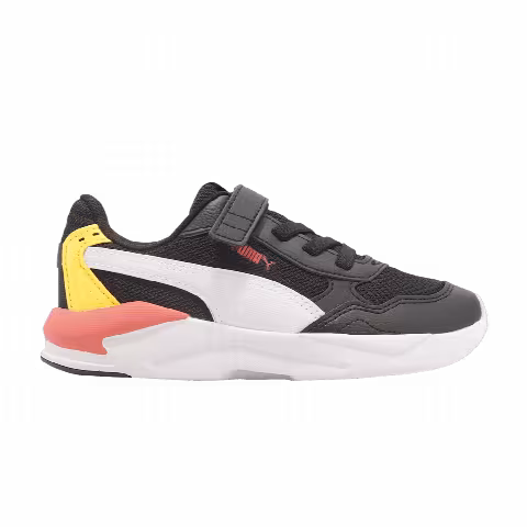 Puma X-Ray Speed Lite AC Little Kid 'Black Mauve Pop Salmon'