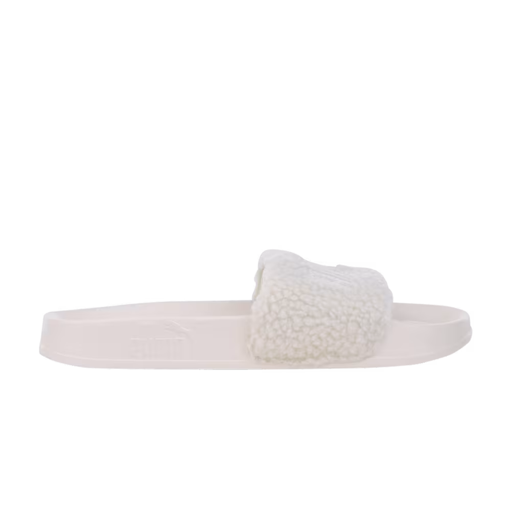 Puma Leadcat Sherpa Slide Whisper White