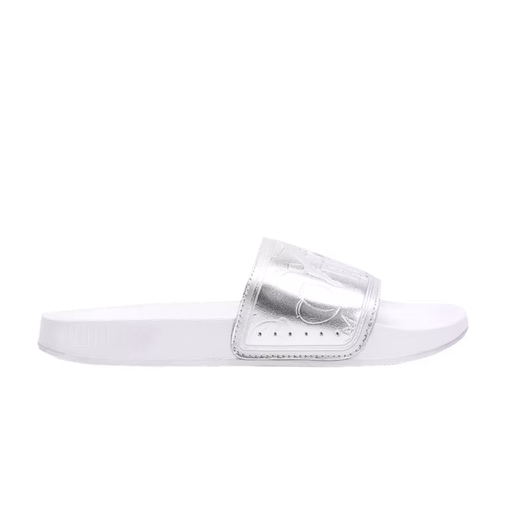 Puma Leadcat Slides Jr Emoji - Silver
