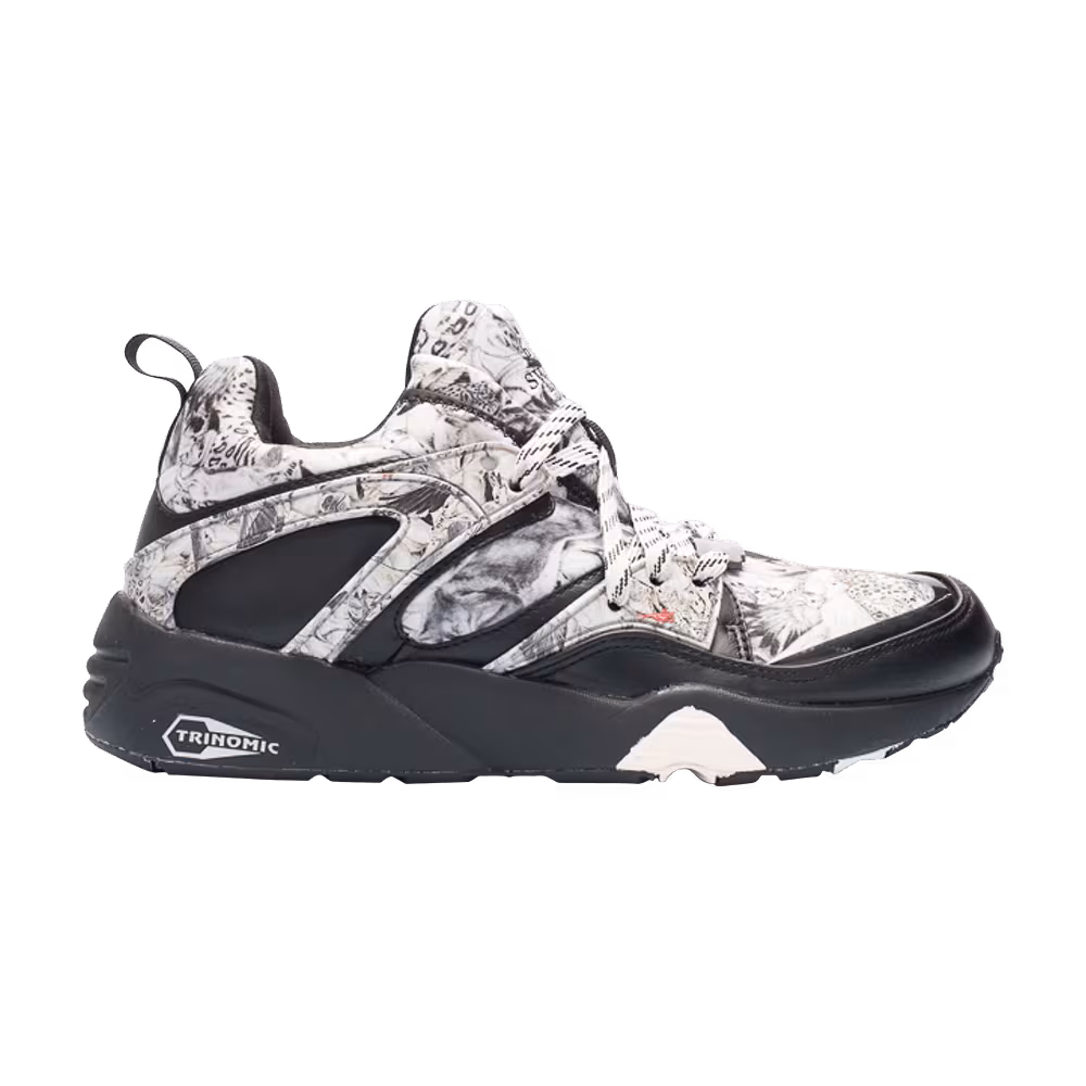 Puma Swash London x Blaze of Glory Black White