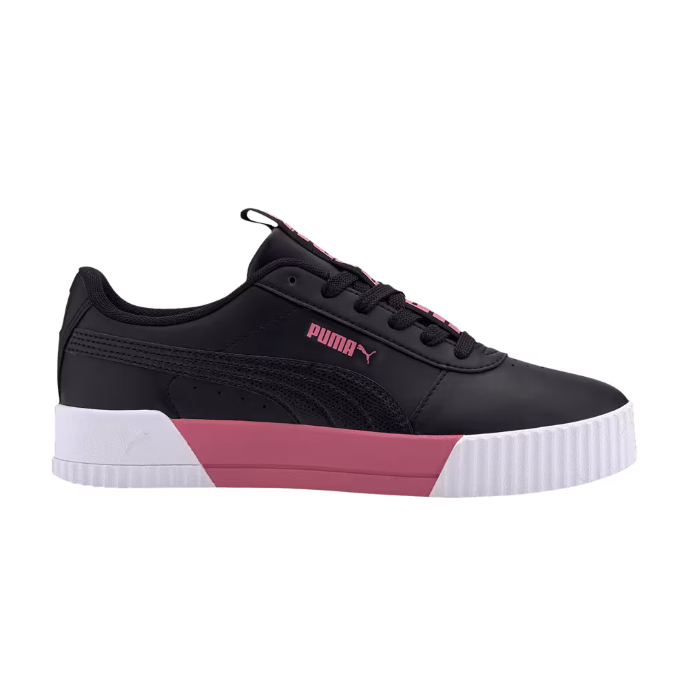 Puma Women's Carina Bold Black Pink