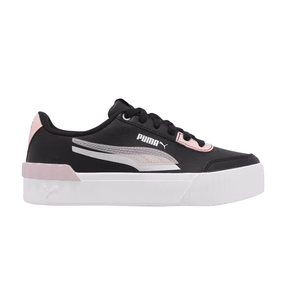 Puma Women's Carina Lift Shadow Black Lotus Silver
