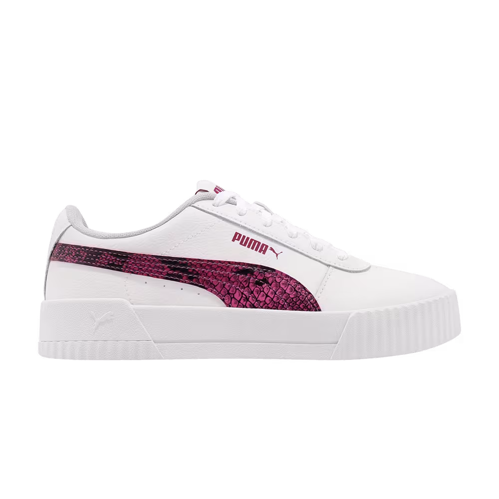Puma Women's Carina Leather FS Snakeskin - Persian Red