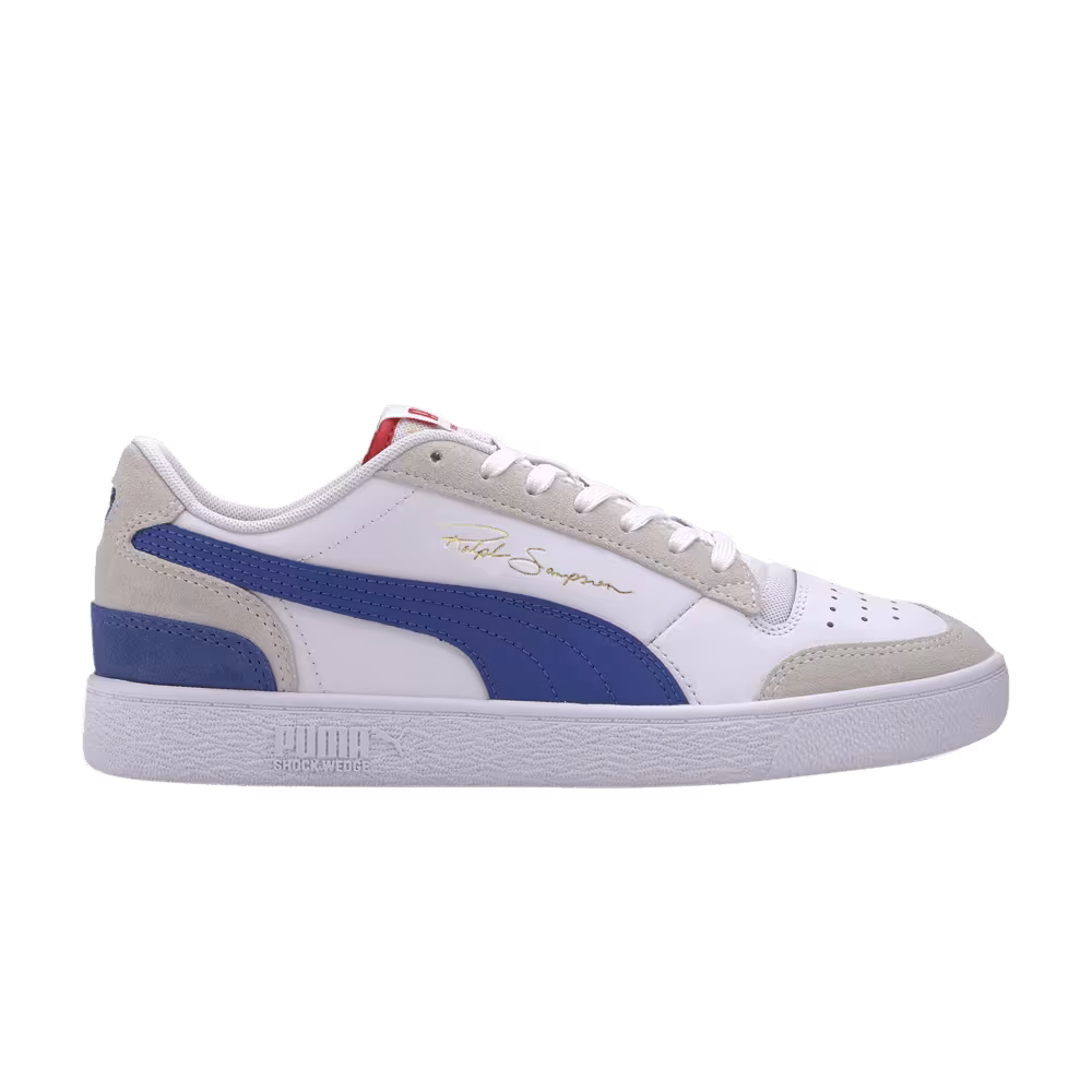 Puma Ralph Sampson Low Vintage - White Dazzling Blue