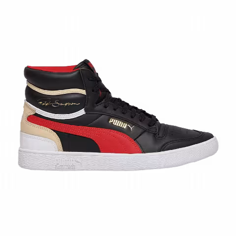 Puma Ralph Sampson Mid 'Black High Risk Red'