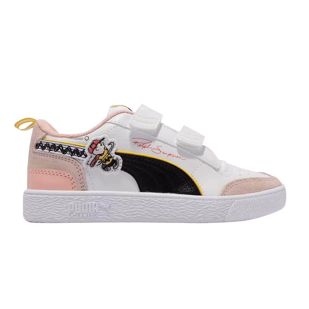 Peanuts x Puma Ralph Sampson V PS White Black