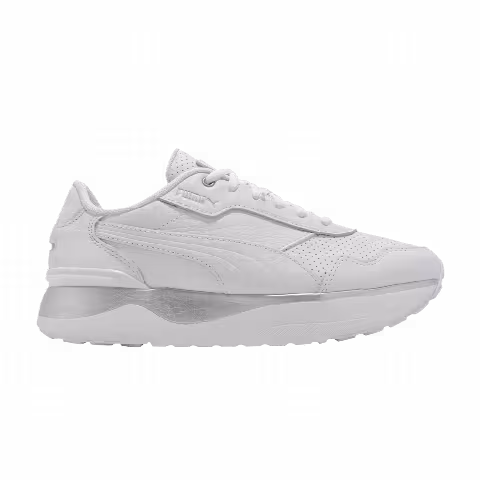 Puma Wmns R78 Voyage Premium Leather 'White Silver'