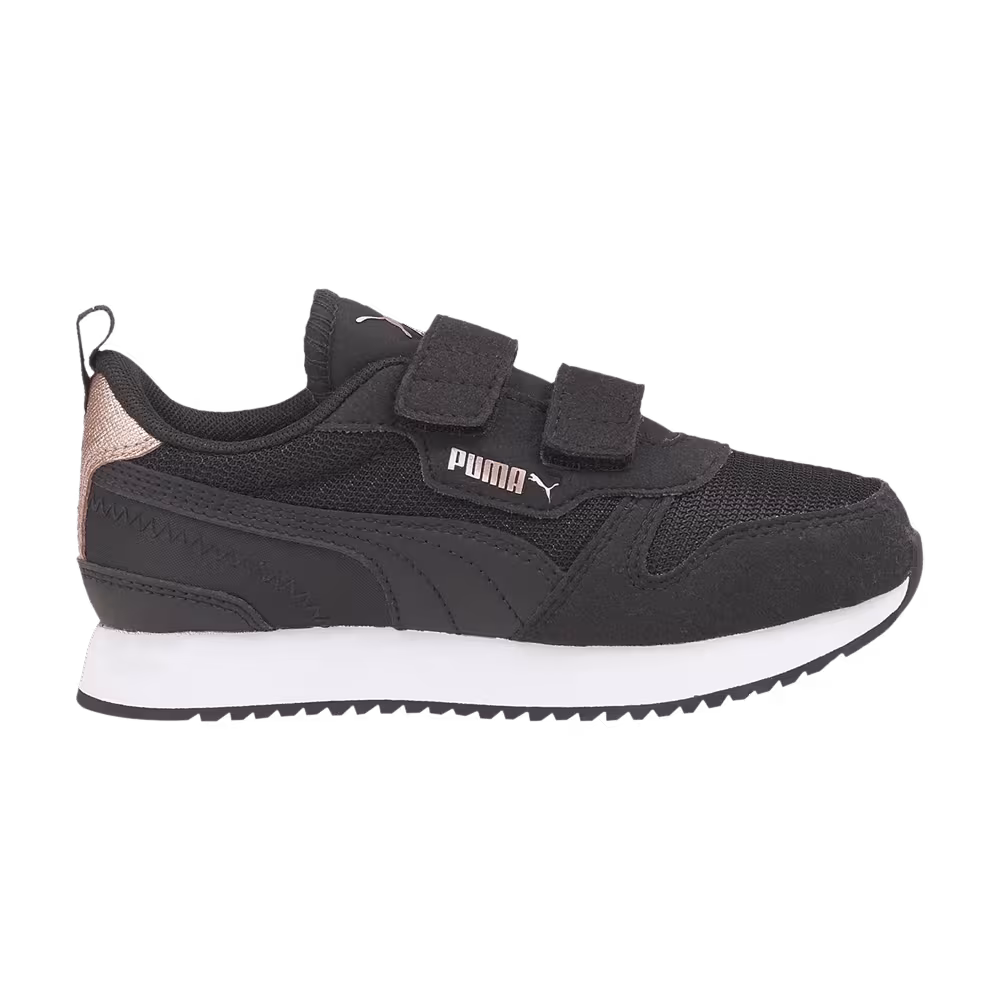 Puma R78 Metallic 5 Jr Black Rose Gold