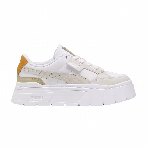 Puma Wmns Mayze Stack Luxe 'White Ginger Tea'