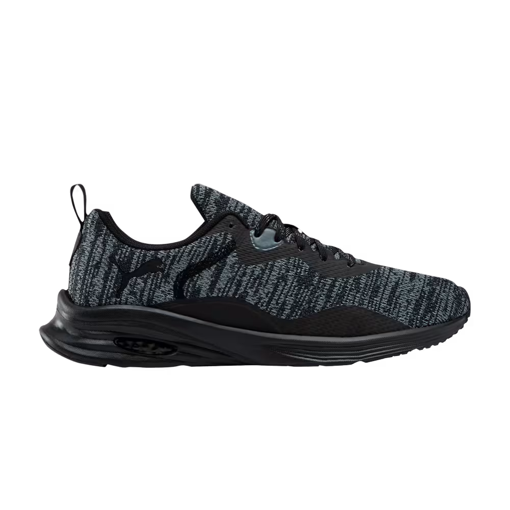 Puma Hybrid Fuego Knit Black Castlerock