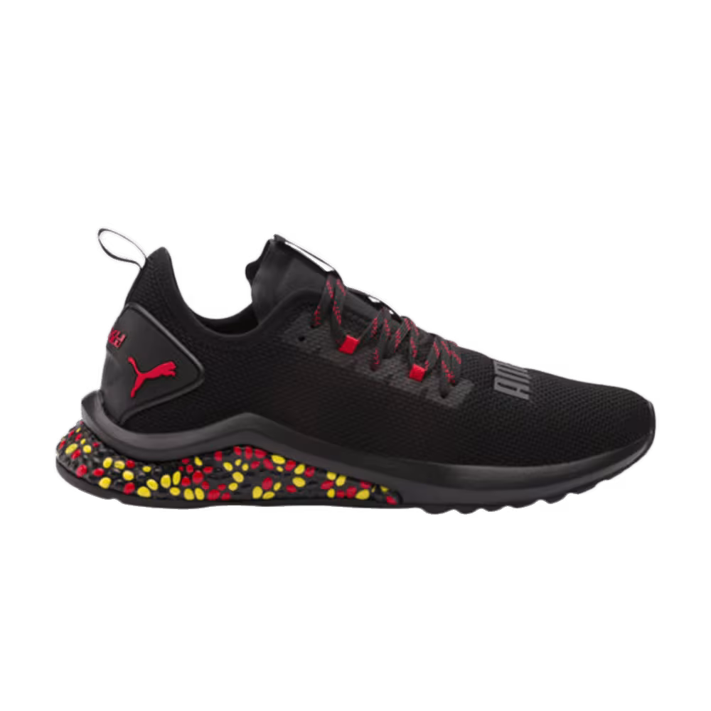 Puma Hybrid NX Black Red Yellow