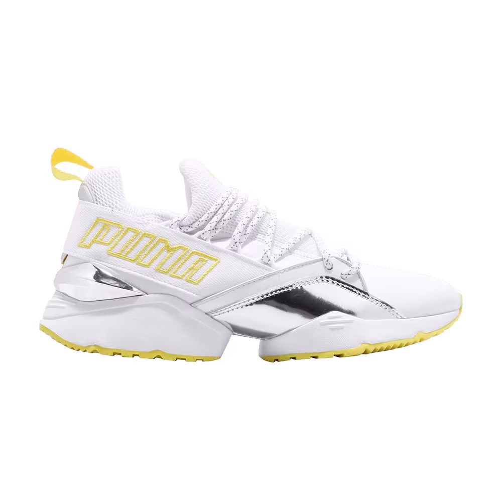 Puma Women's Muse Maia TZ Metallic Blazing Yellow