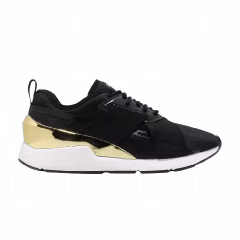 Puma Wmns Muse X-2 Metallic 'Black Team Gold'