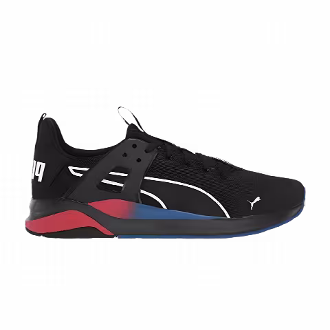Puma Anzarun Cage Edge 'Black High Risk Red Blue'
