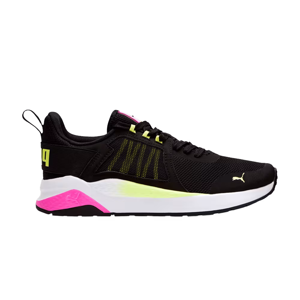 Puma Women's Anzarun Fade Black Luminous Pink