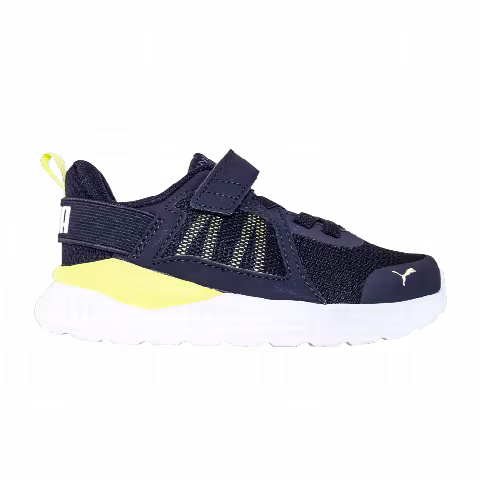Puma Anzarun Knit AC Jr 'Peacoat Sunny Lime'
